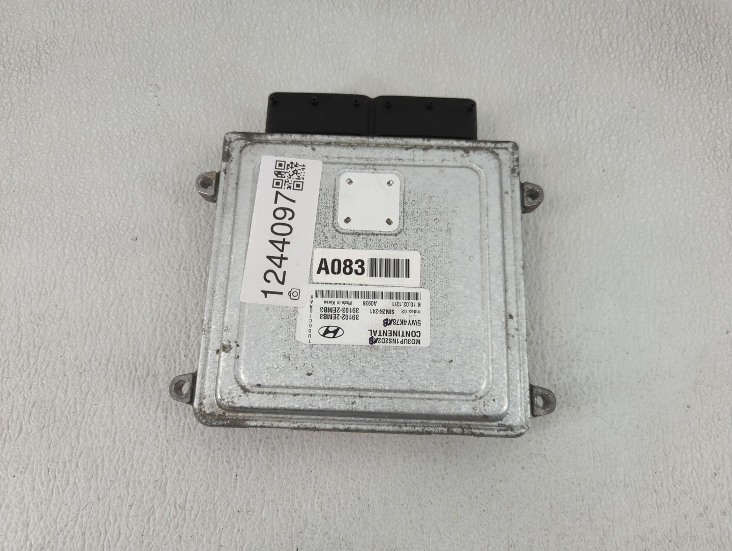 2011-2013 Hyundai Elantra PCM Engine Control Computer ECU ECM PCU OEM P/N:39103-2EMB3 39102-2EMB3 Fits Fits 2011 2012 2013 O