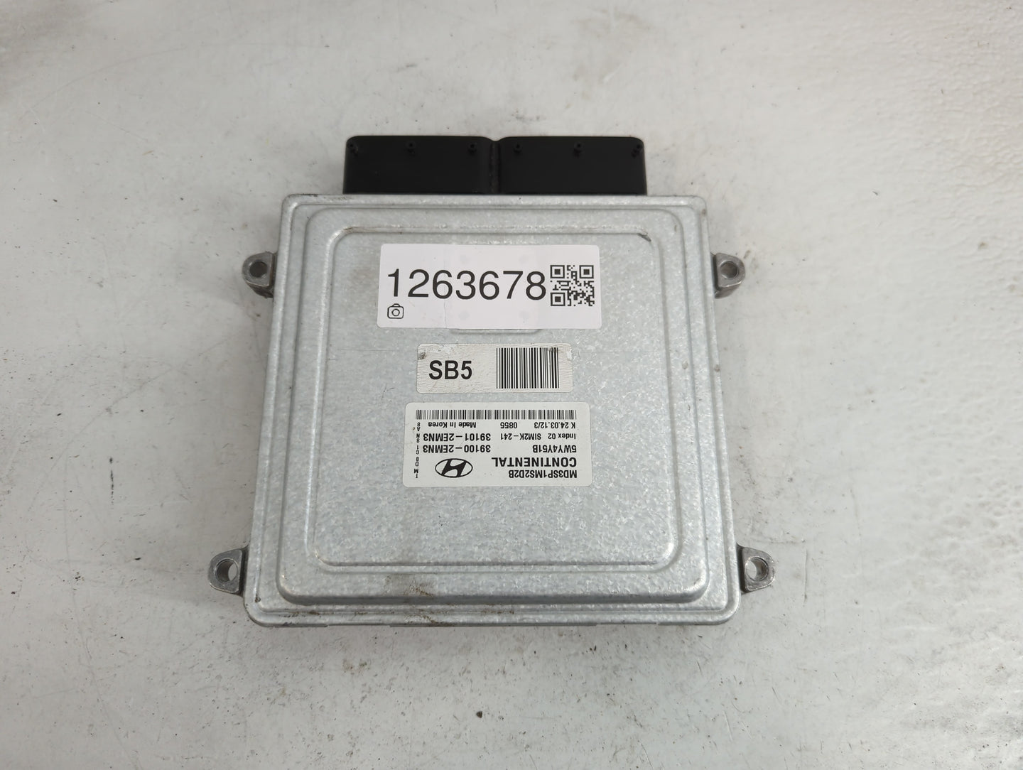 2011-2013 Hyundai Elantra PCM Engine Control Computer ECU ECM PCU OEM P/N:39101-2EMN3 39100-2EMN3 Fits Fits 2011 2012 2013 O