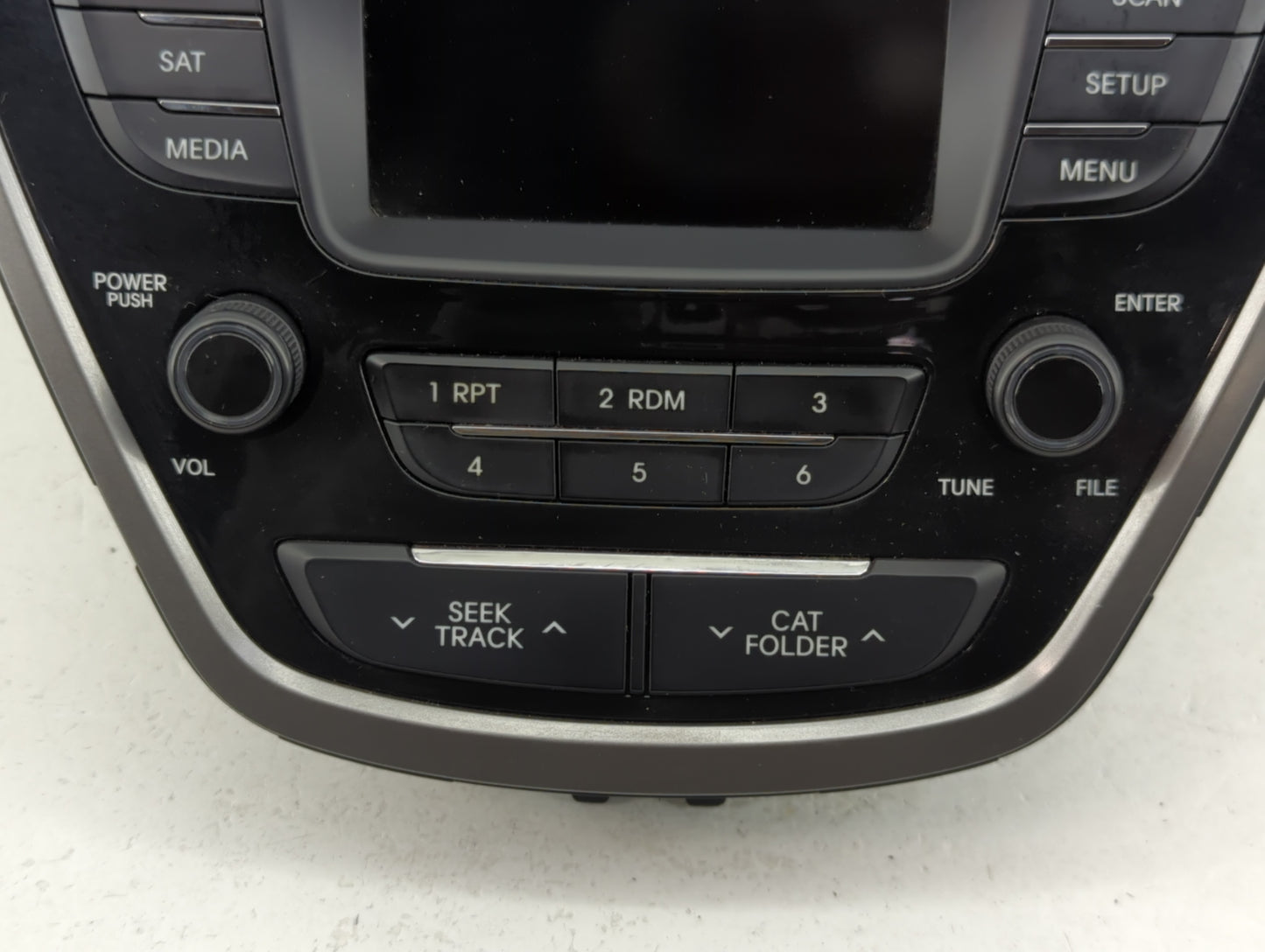 2013 Hyundai Elantra Radio AM FM Cd Player Receiver Replacement P/N:96170-3X155RA5 Fits OEM Used Auto Parts - Oemusedautopar
