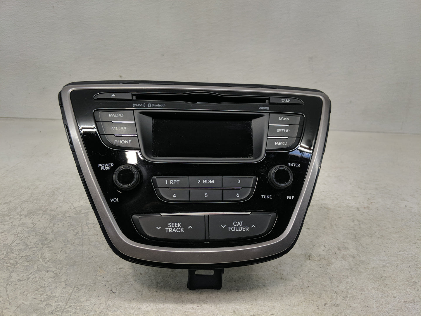 2013 Hyundai Elantra Radio AM FM Cd Player Receiver Replacement P/N:96170-3X165RA5 Fits OEM Used Auto Parts - Oemusedautopar