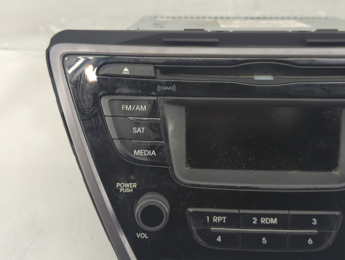 2013 Hyundai Elantra Radio AM FM Cd Player Receiver Replacement P/N:96170-3X155RA5 Fits OEM Used Auto Parts - Oemusedautopar