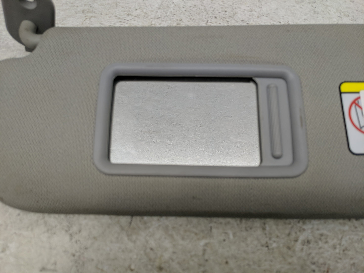 2011-2013 Hyundai Elantra Sun Visor Shade Replacement Passenger Right Mirror Fits Fits 2011 2012 2013 OEM Used Auto Parts - 