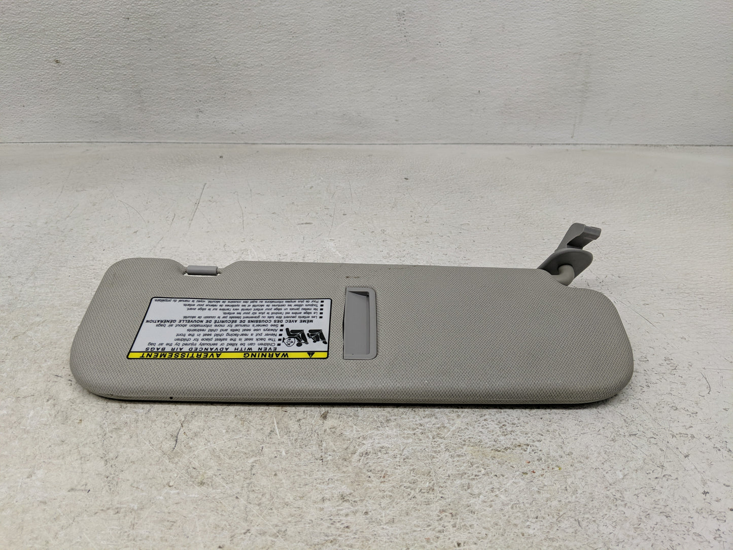 2011-2013 Hyundai Elantra Sun Visor Shade Replacement Passenger Right Mirror Fits Fits 2011 2012 2013 OEM Used Auto Parts - 