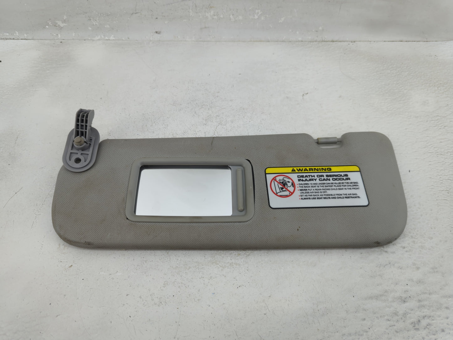 2011-2013 Hyundai Elantra Sun Visor Shade Replacement Passenger Right Mirror Fits Fits 2011 2012 2013 OEM Used Auto Parts - 
