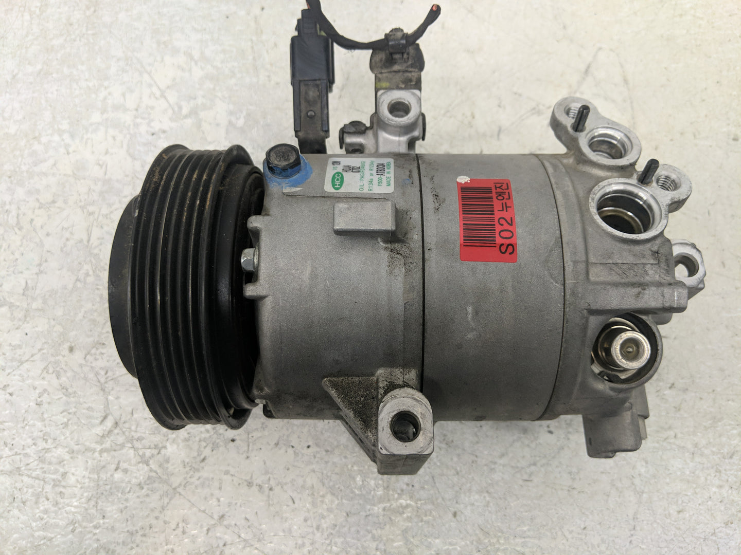 2011-2013 Hyundai Elantra Air Conditioning A/c Ac Compressor Oem - Oemusedautoparts1.com