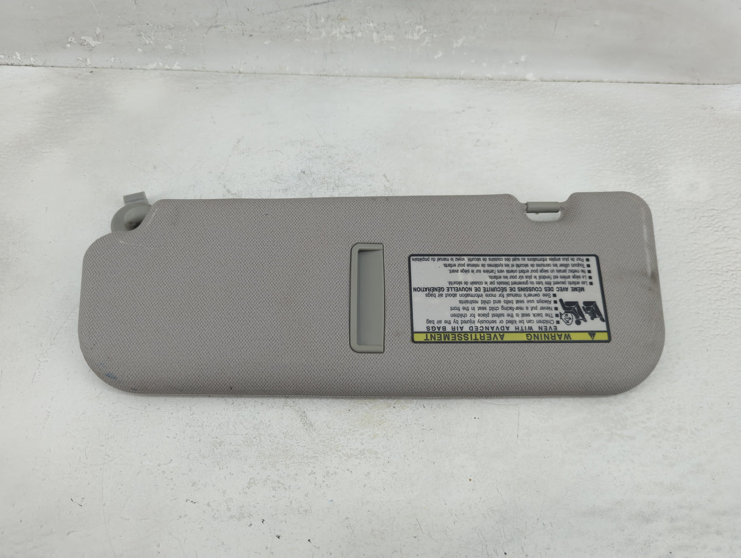 2011-2013 Hyundai Elantra Sun Visor Shade Replacement Passenger Right Mirror Fits Fits 2011 2012 2013 OEM Used Auto Parts - 