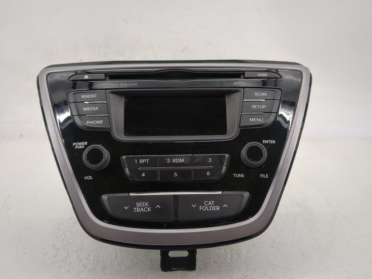 2013 Hyundai Elantra Radio AM FM Cd Player Receiver Replacement P/N:96170-3X165RA5 Fits OEM Used Auto Parts - Oemusedautopar