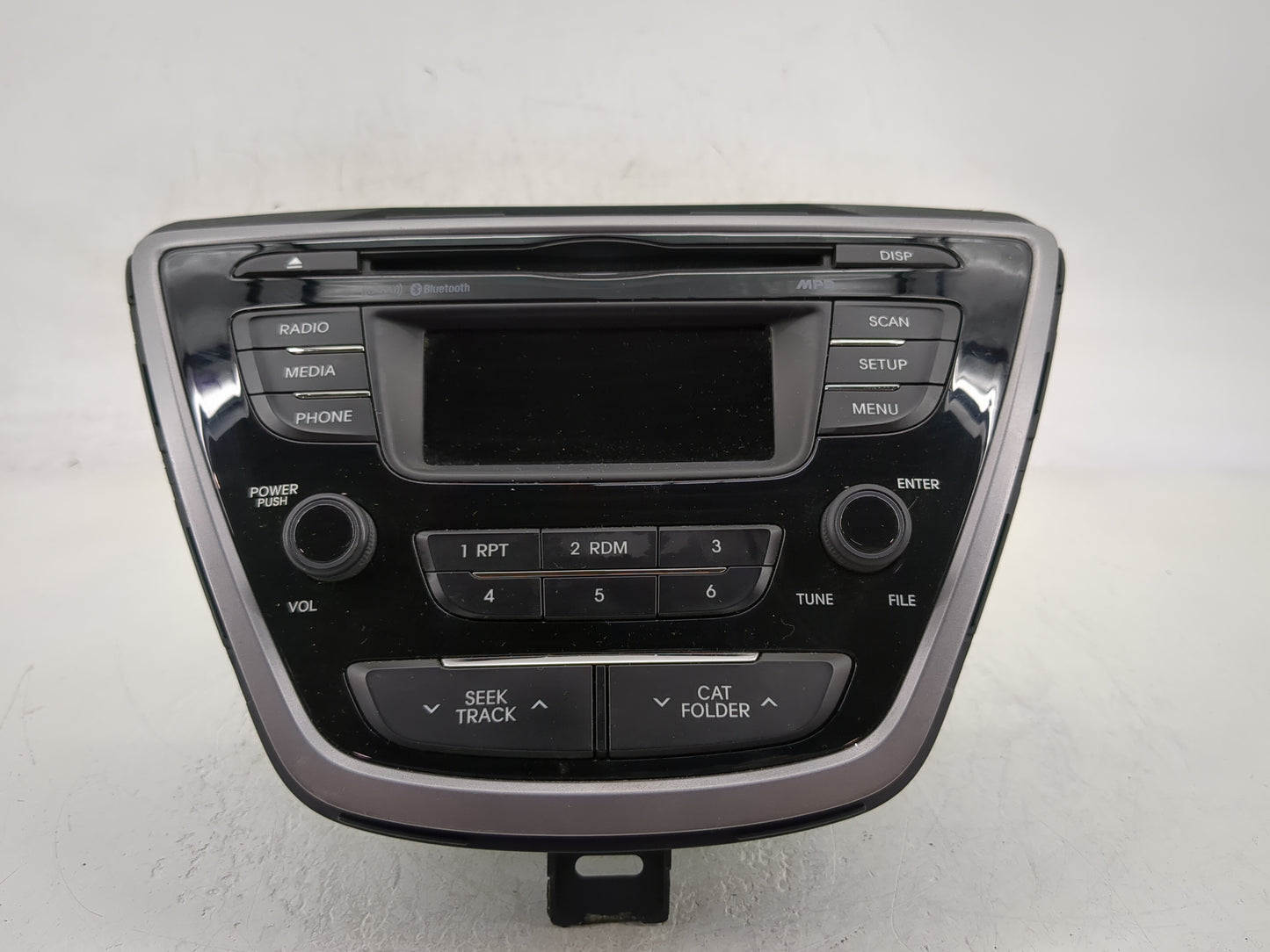 2013 Hyundai Elantra Radio AM FM Cd Player Receiver Replacement P/N:96170-3X165RA5 Fits OEM Used Auto Parts - Oemusedautopar