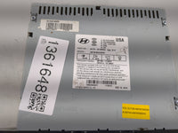 2013 Hyundai Elantra Radio AM FM Cd Player Receiver Replacement P/N:96170-3X165RA5 Fits OEM Used Auto Parts - Oemusedautopar