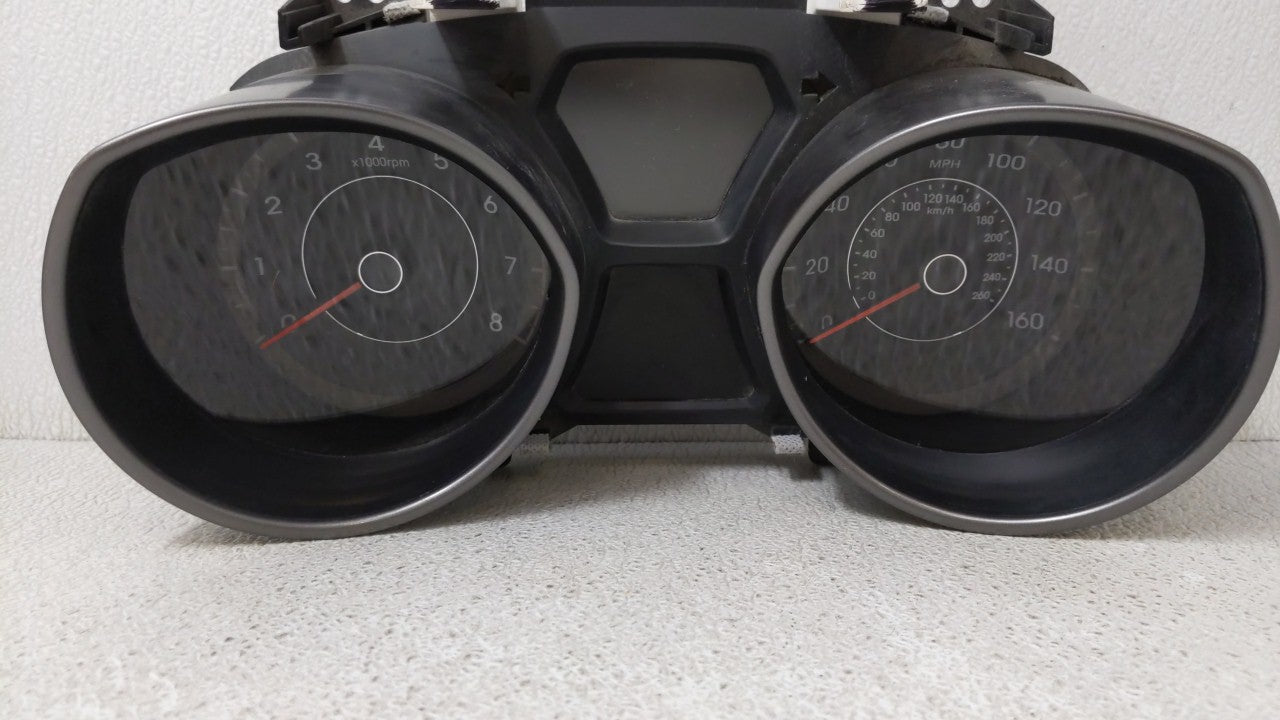 2013 Hyundai Elantra Instrument Cluster Speedometer Gauges P/N:94001-3Y520 Fits OEM Used Auto Parts - Oemusedautoparts1.com