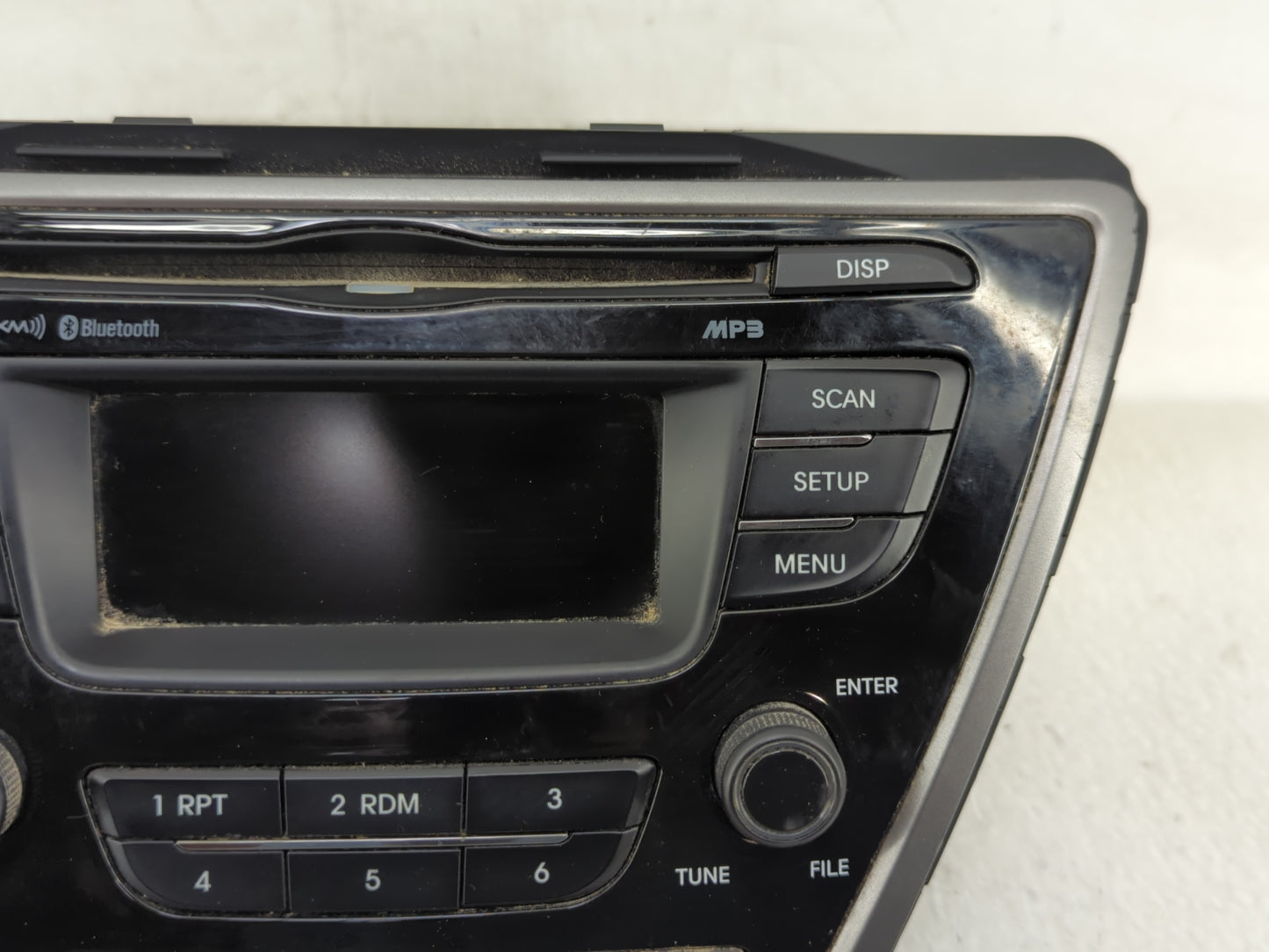 2013 Hyundai Elantra Radio AM FM Cd Player Receiver Replacement P/N:96170-3X165RA5 Fits OEM Used Auto Parts - Oemusedautopar