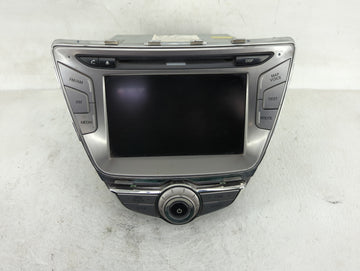 2013 Hyundai Elantra Am Fm Cd Player Radio Receiver - Oemusedautoparts1.com