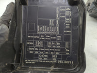 2011-2013 Hyundai Elantra Fusebox Fuse Box Panel Relay Module P/N:91950-3X711 Fits Fits 2011 2012 2013 OEM Used Auto Parts -
