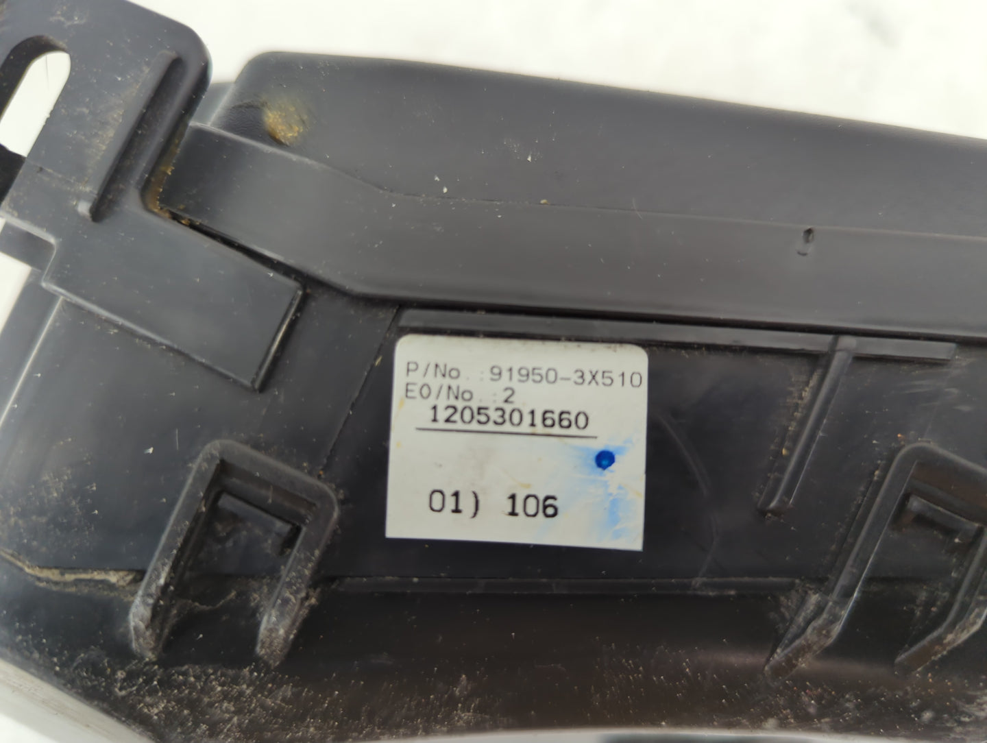 2011-2013 Hyundai Elantra Fusebox Fuse Box Panel Relay Module P/N:91950-3X510 Fits Fits 2011 2012 2013 OEM Used Auto Parts -