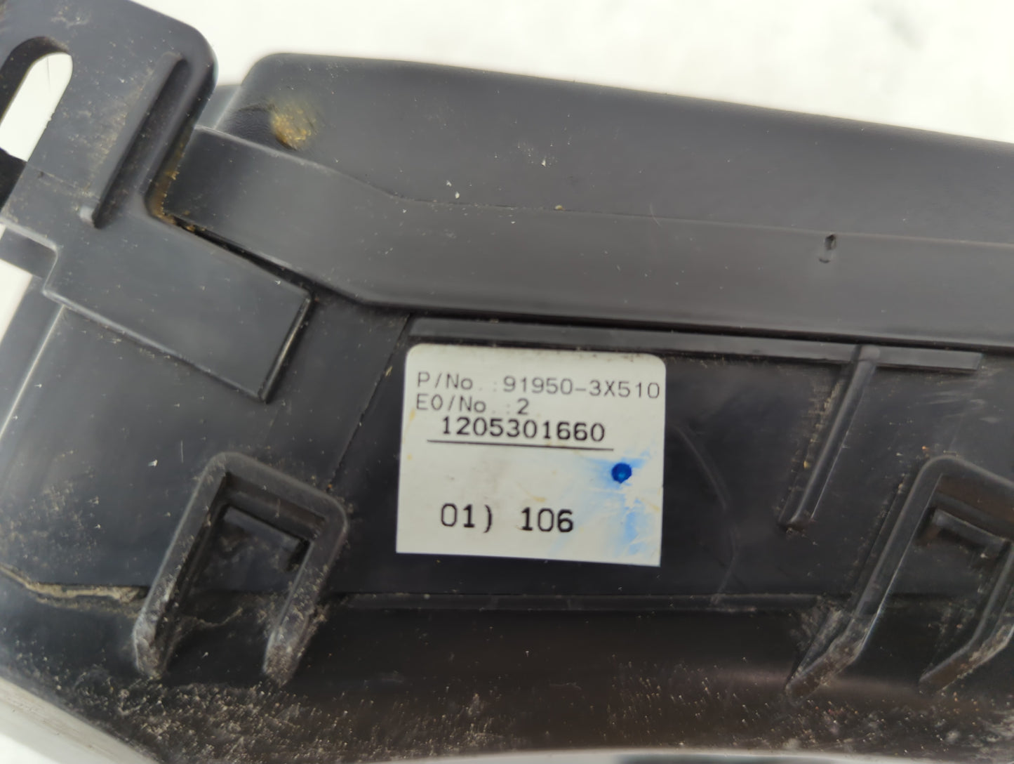 2011-2013 Hyundai Elantra Fusebox Fuse Box Panel Relay Module P/N:91950-3X510 Fits Fits 2011 2012 2013 OEM Used Auto Parts -