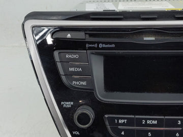 2013 Hyundai Elantra Radio AM FM Cd Player Receiver Replacement P/N:96170-3X165RA5 Fits OEM Used Auto Parts