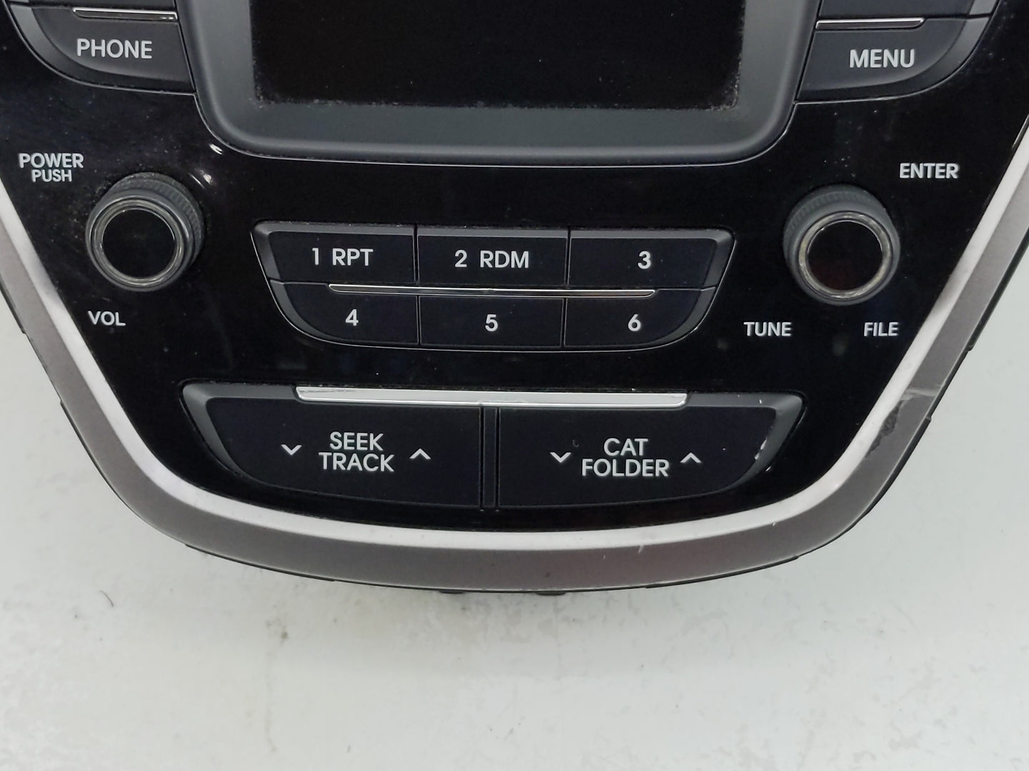 2013 Hyundai Elantra Radio AM FM Cd Player Receiver Replacement P/N:96170-3X165RA5 Fits OEM Used Auto Parts - Oemusedautopar
