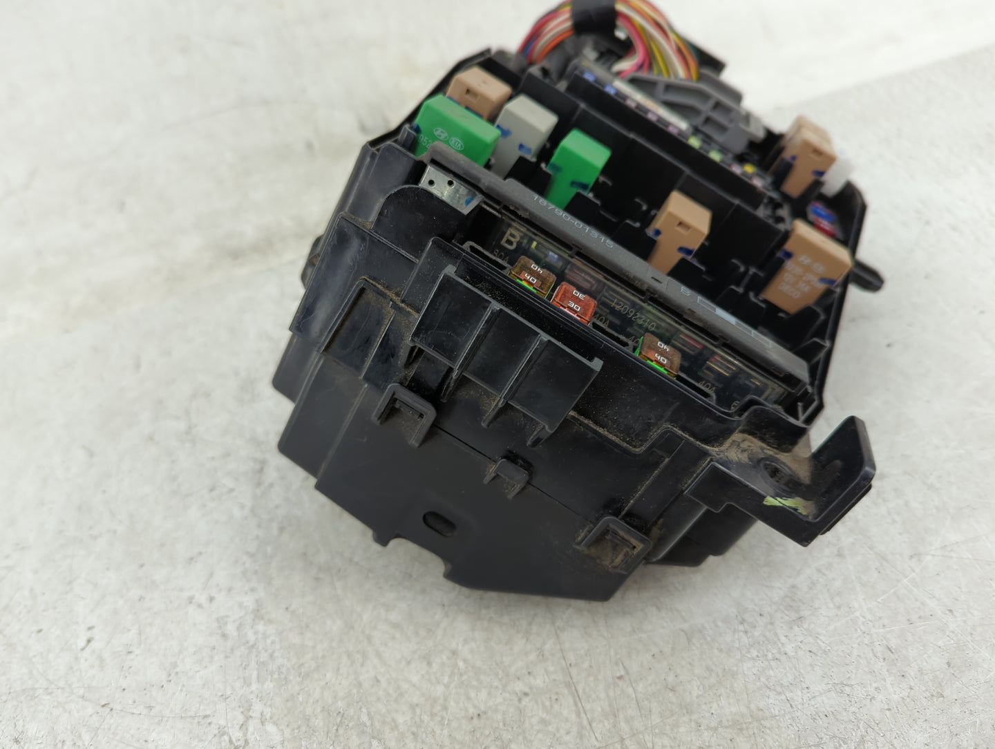 2011-2013 Hyundai Elantra Fusebox Fuse Box Panel Relay Module P/N:91950-3X510 Fits Fits 2011 2012 2013 OEM Used Auto Parts -