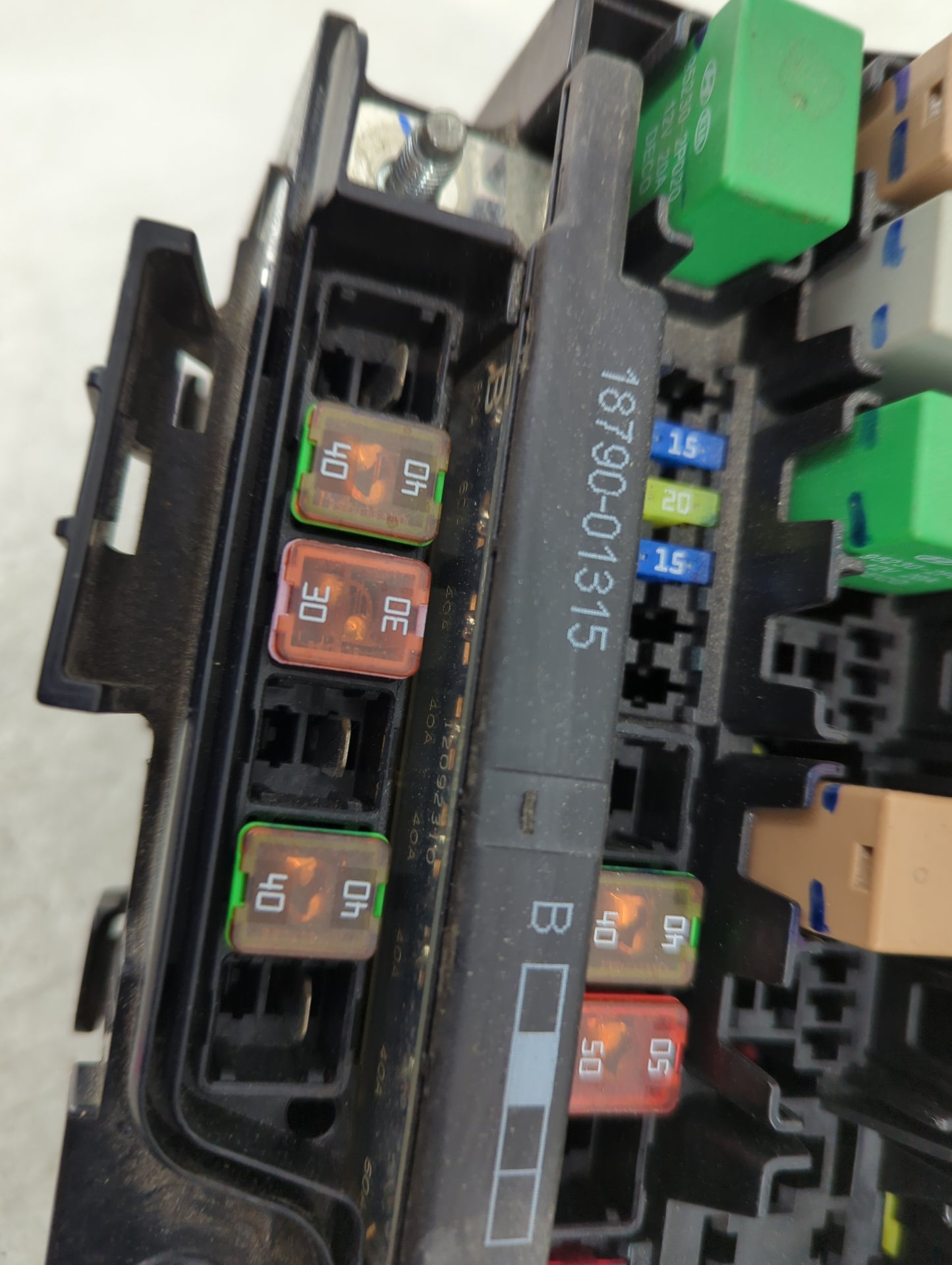 2011-2013 Hyundai Elantra Fusebox Fuse Box Panel Relay Module P/N:91950-3X510 Fits Fits 2011 2012 2013 OEM Used Auto Parts -