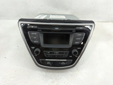 2013 Hyundai Elantra Radio AM FM Cd Player Receiver Replacement P/N:96170-3X155RA5 Fits OEM Used Auto Parts - Oemusedautopar