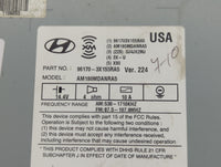 2013 Hyundai Elantra Radio AM FM Cd Player Receiver Replacement P/N:96170-3X155RA5 Fits OEM Used Auto Parts - Oemusedautopar