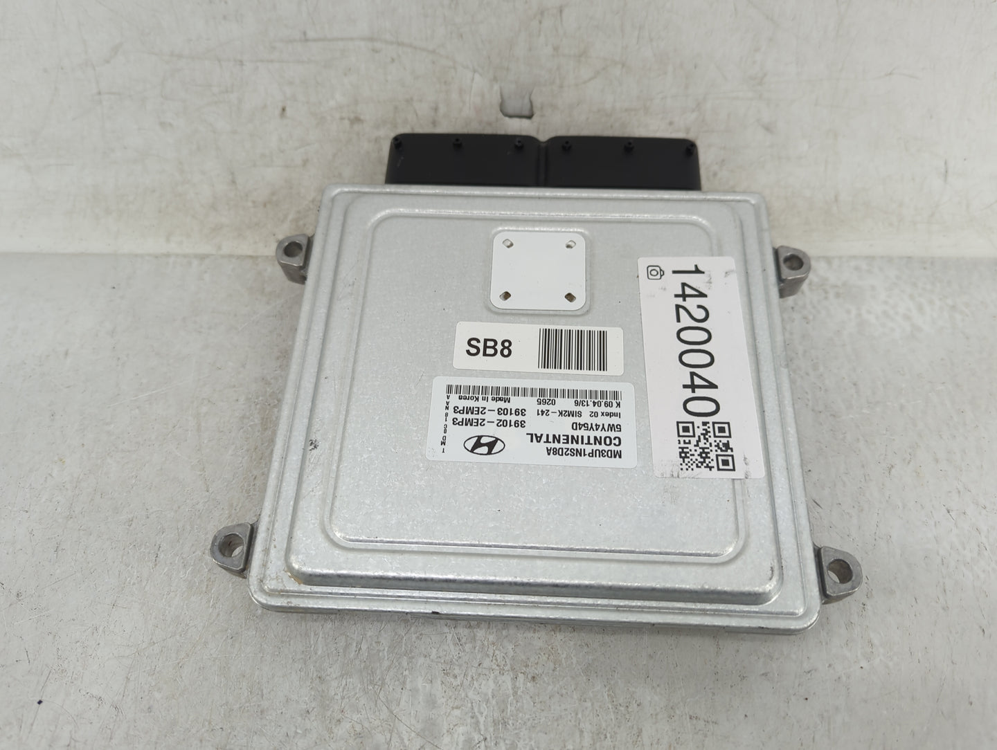 2011-2013 Hyundai Elantra PCM Engine Control Computer ECU ECM PCU OEM P/N:39103-2EMP3 39102-2EMP3 Fits Fits 2011 2012 2013 O