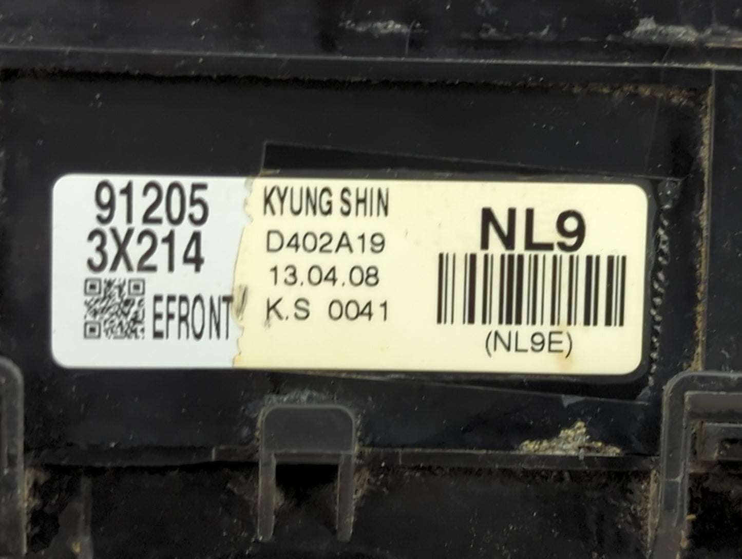 2011-2013 Hyundai Elantra Fusebox Fuse Box Panel Relay Module P/N:912053X214 Fits Fits 2011 2012 2013 OEM Used Auto Parts - 
