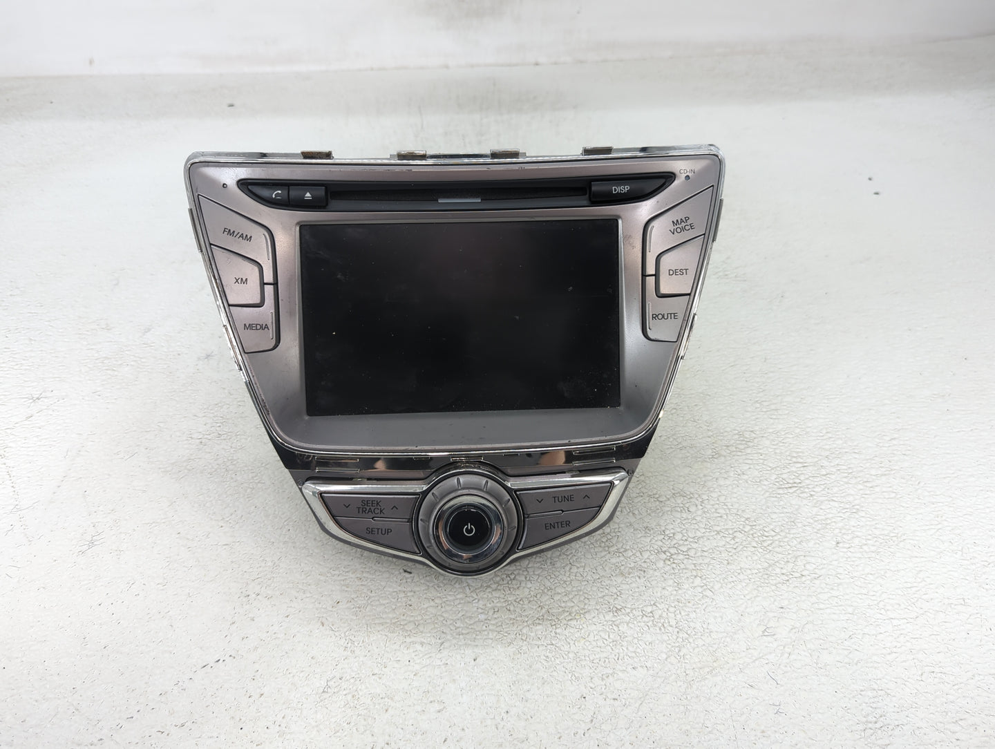 2013 Hyundai Elantra Radio AM FM Cd Player Receiver Replacement P/N:96560-3X150RA5 Fits OEM Used Auto Parts - Oemusedautopar