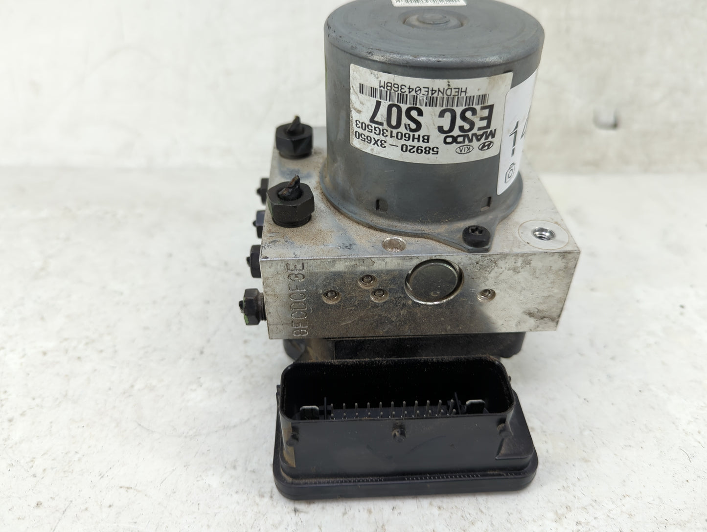 2011-2013 Hyundai Elantra ABS Pump Control Module Replacement P/N:58920-3X650 BE6003G506 Fits Fits 2011 2012 2013 OEM Used A