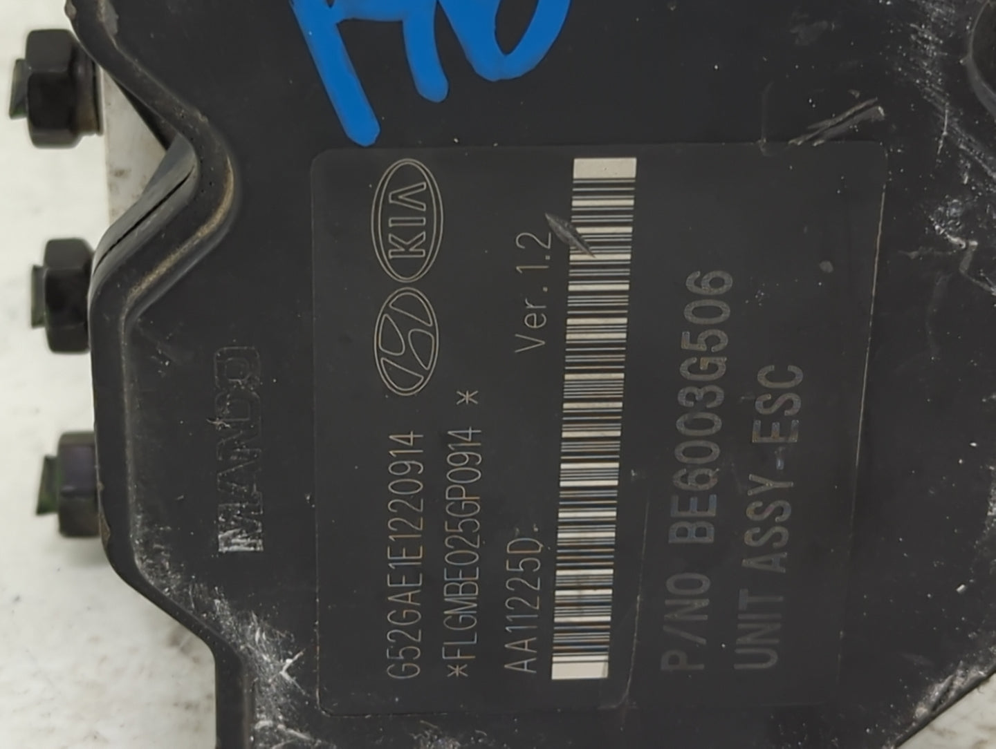 2011-2013 Hyundai Elantra ABS Pump Control Module Replacement P/N:58920-3X650 BE6003G506 Fits Fits 2011 2012 2013 OEM Used A