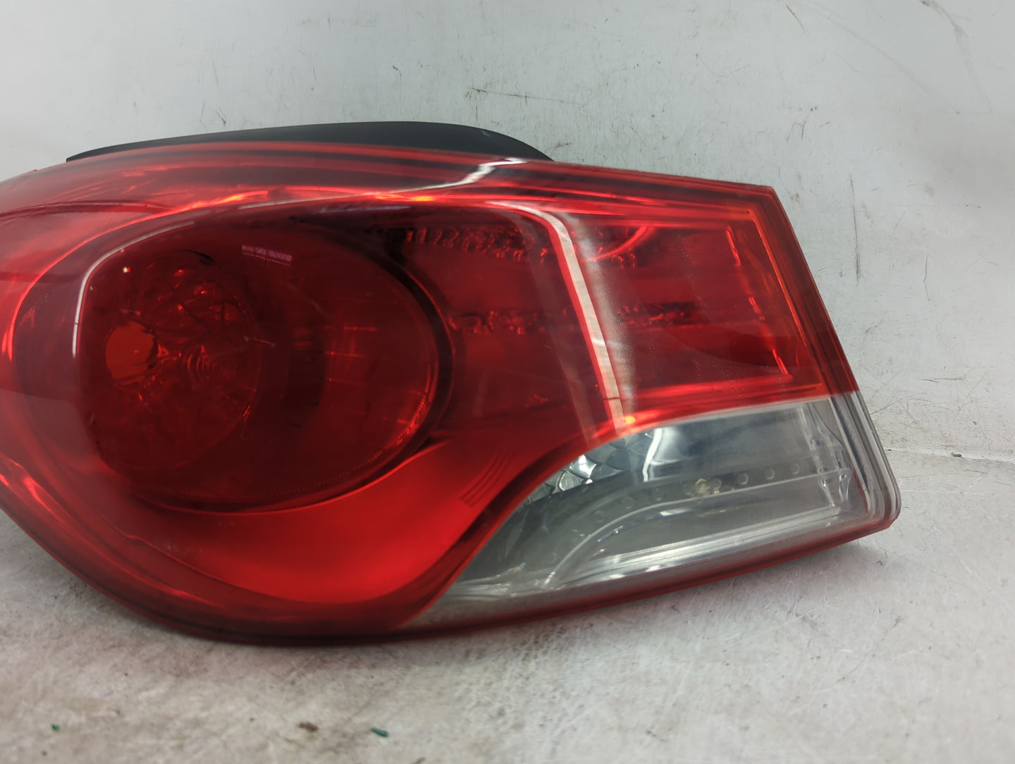 2011-2013 Hyundai Elantra Tail Light Assembly Driver Left OEM Fits Fits 2011 2012 2013 OEM Used Auto Parts - Oemusedautopart