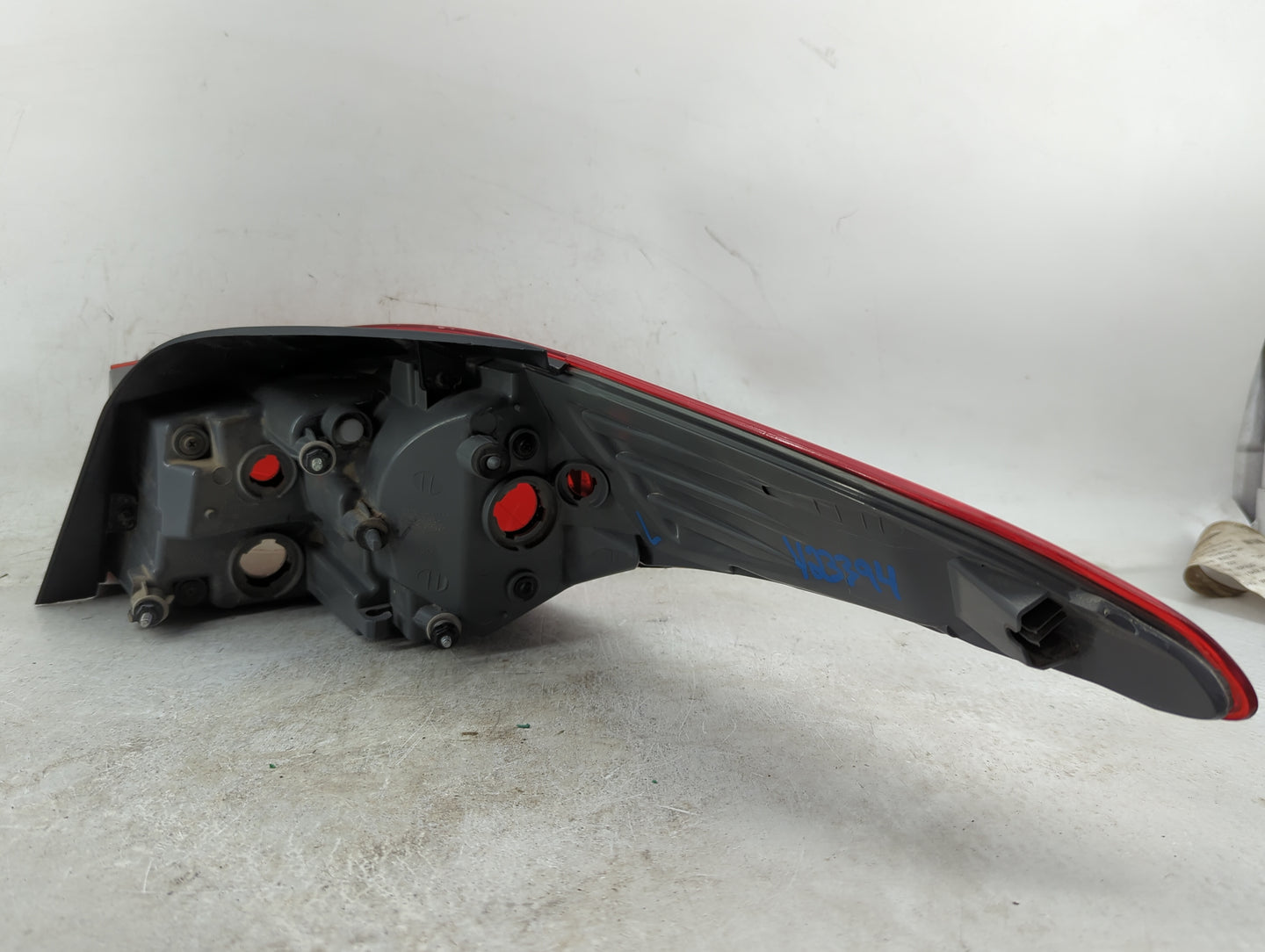 2011-2013 Hyundai Elantra Tail Light Assembly Driver Left OEM Fits Fits 2011 2012 2013 OEM Used Auto Parts - Oemusedautopart