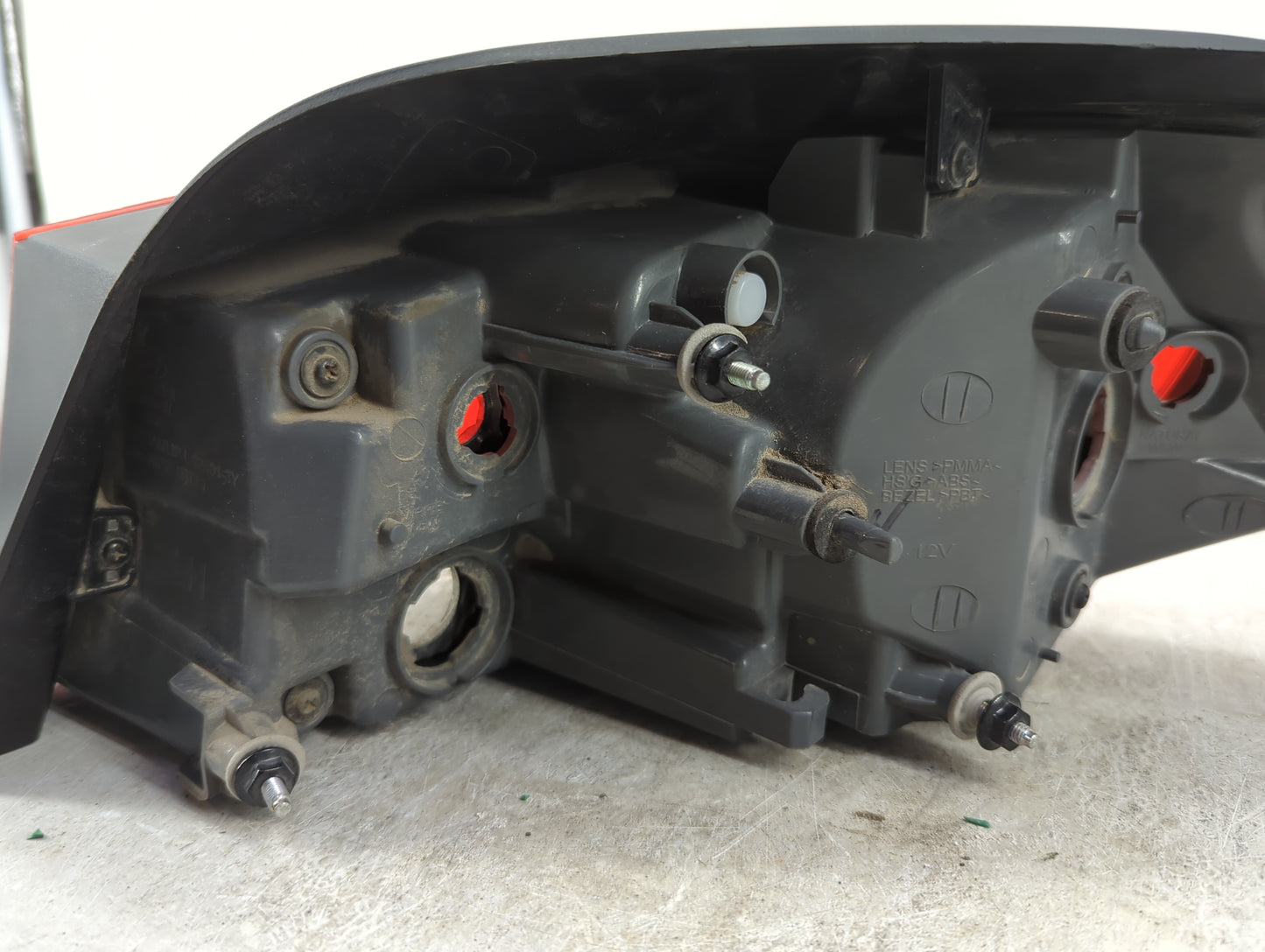 2011-2013 Hyundai Elantra Tail Light Assembly Driver Left OEM Fits Fits 2011 2012 2013 OEM Used Auto Parts - Oemusedautopart