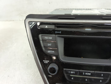 2013 Hyundai Elantra Radio AM FM Cd Player Receiver Replacement P/N:96170-3X155RA5 AM180MDANRA5 Fits OEM Used Auto Parts