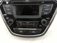 2013 Hyundai Elantra Radio AM FM Cd Player Receiver Replacement P/N:96170-3X155RA5 AM180MDANRA5 Fits OEM Used Auto Parts - O