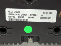 2013 Hyundai Elantra Instrument Cluster Speedometer Gauges P/N:94001-3Y520 Fits OEM Used Auto Parts - Oemusedautoparts1.com
