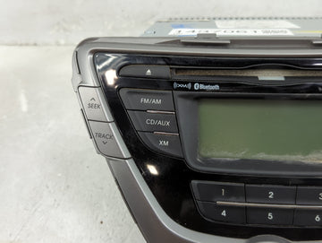 2011-2013 Hyundai Elantra Radio AM FM Cd Player Receiver Replacement P/N:961703X161RA5 PA-710MDLSBRA5 Fits Fits 2011 2012 2013 OEM Used Auto Parts