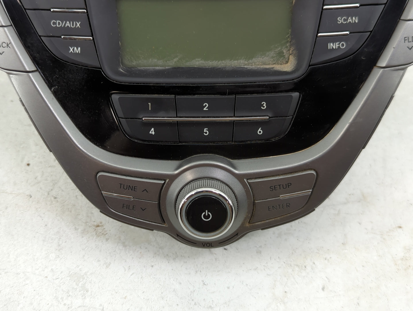 2011-2013 Hyundai Elantra Radio AM FM Cd Player Receiver Replacement P/N:961703X161RA5 PA-710MDLSBRA5 Fits Fits 2011 2012 20
