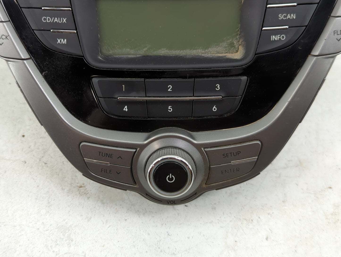 2011-2013 Hyundai Elantra Radio AM FM Cd Player Receiver Replacement P/N:961703X161RA5 PA-710MDLSBRA5 Fits Fits 2011 2012 20
