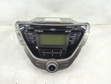 2013 Hyundai Elantra Radio AM FM Cd Player Receiver Replacement P/N:96170-3X161RA5 PA-710MDLSBRA5 Fits OEM Used Auto Parts -