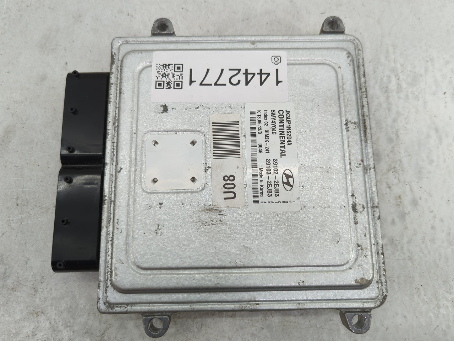 2013 Hyundai Elantra PCM Engine Control Computer ECU ECM PCU OEM P/N:39102-2EJB3 39103-2EJB3, 5WY4Y04C, JK3UP1NS2D4A Fits OE