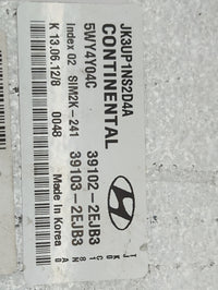 2013 Hyundai Elantra PCM Engine Control Computer ECU ECM PCU OEM P/N:39102-2EJB3 39103-2EJB3, 5WY4Y04C, JK3UP1NS2D4A Fits OE