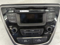2013 Hyundai Elantra Radio AM FM Cd Player Receiver Replacement P/N:96170-3X155RA5 AM180MDANRA5 Fits OEM Used Auto Parts - O