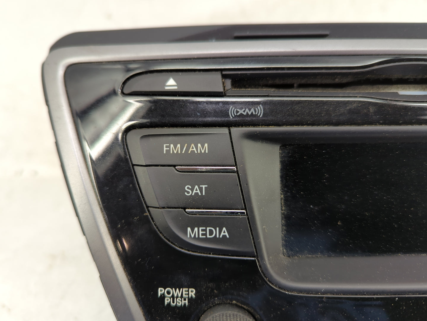 2013 Hyundai Elantra Radio AM FM Cd Player Receiver Replacement P/N:96170-3X155RA5 AM180MDANRA5 Fits OEM Used Auto Parts - O