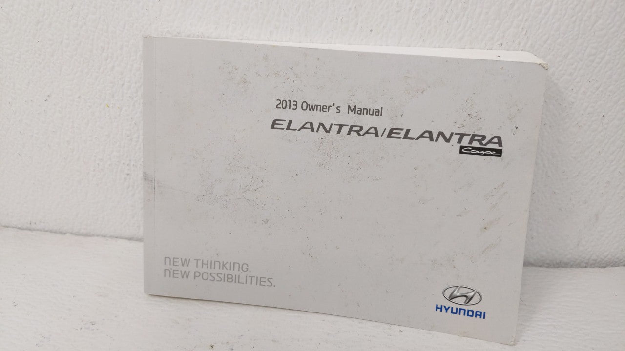 2013 Hyundai Elantra Owners Manual Book Guide OEM Used Auto Parts - Oemusedautoparts1.com