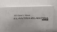 2013 Hyundai Elantra Owners Manual Book Guide OEM Used Auto Parts - Oemusedautoparts1.com