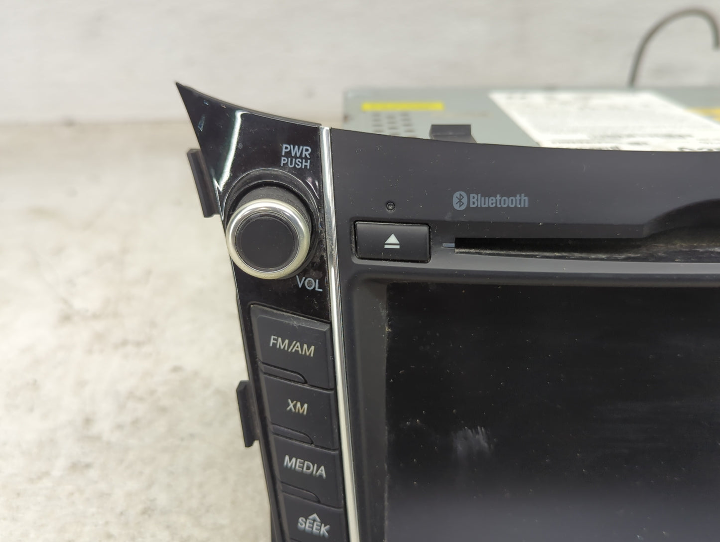 2013 Hyundai Elantra Radio AM FM Cd Player Receiver Replacement P/N:96560-A5110GU AV140A5AN,GU Fits OEM Used Auto Parts - Oe