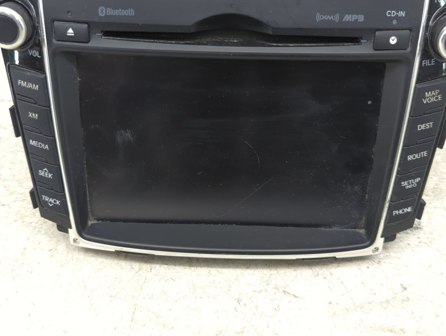 2013 Hyundai Elantra Radio AM FM Cd Player Receiver Replacement P/N:96560-A5110GU AV140A5AN,GU Fits OEM Used Auto Parts - Oe