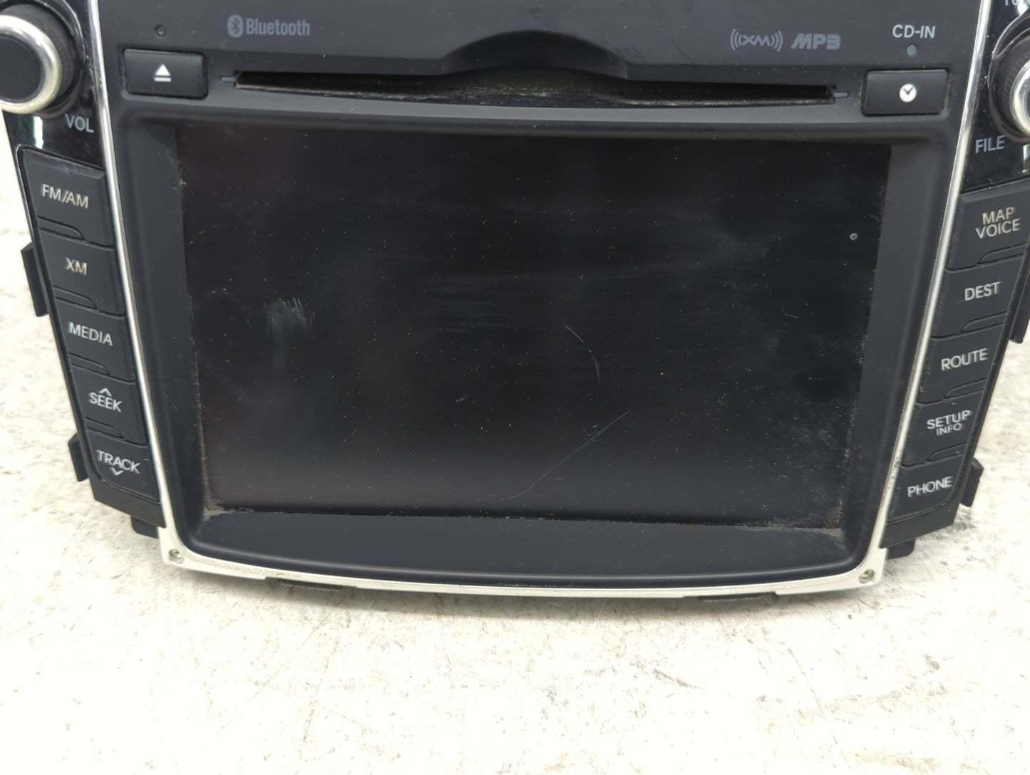 2013 Hyundai Elantra Radio AM FM Cd Player Receiver Replacement P/N:96560-A5110GU AV140A5AN,GU Fits OEM Used Auto Parts - Oe