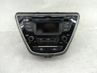 2013 Hyundai Elantra Radio AM FM Cd Player Receiver Replacement P/N:961703X165RA5 AM1B0MDANRA5 Fits OEM Used Auto Parts - Oe